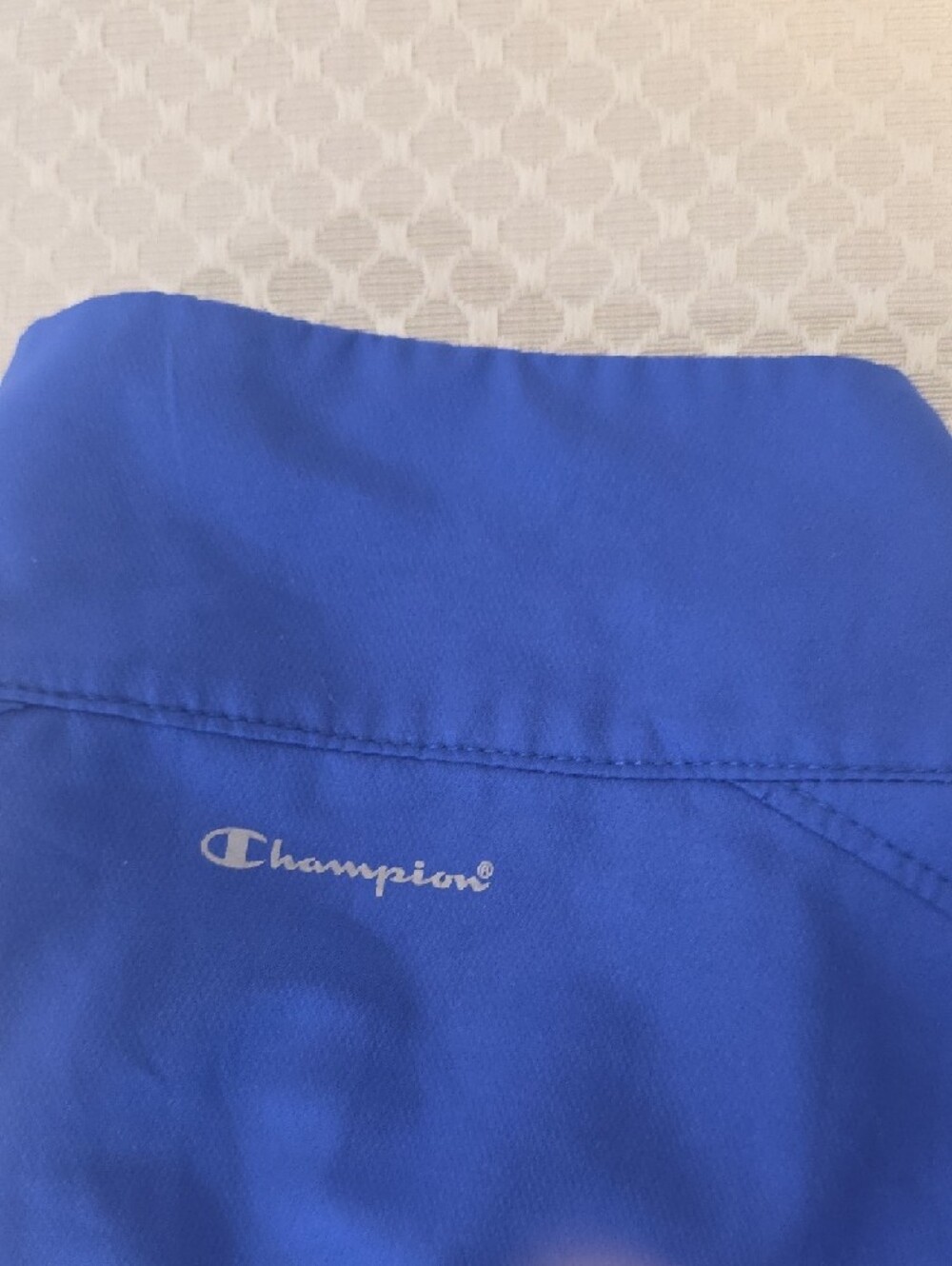 Champion Blue Track Jacket with Teal Accents - Picture 8 of 10